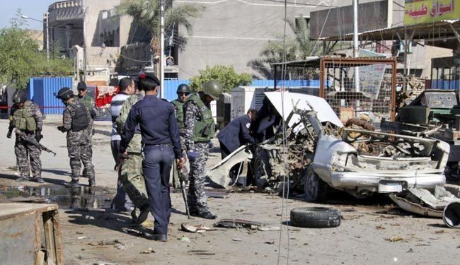 97 قتيلا وجريحا بتفجير خمس سيارات مفخخة في بغداد