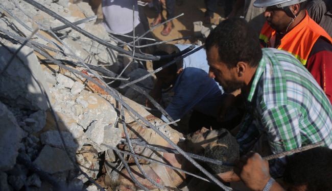 ارتفاع عدد الشهداء الفلسطينيين في العدوان الاسرائيلي الى 800 شهيد