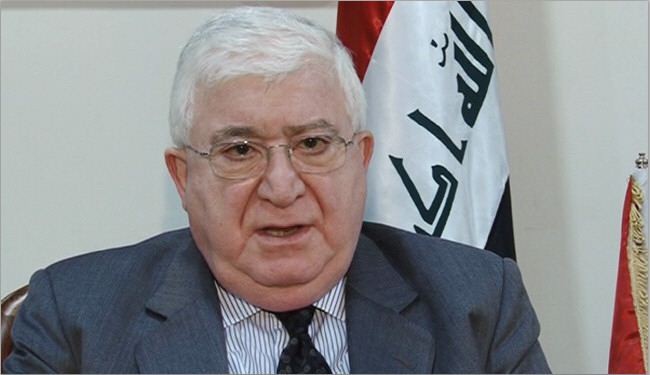 الرئيس العراقي يدعو الى تطوير العلاقات مع ايران