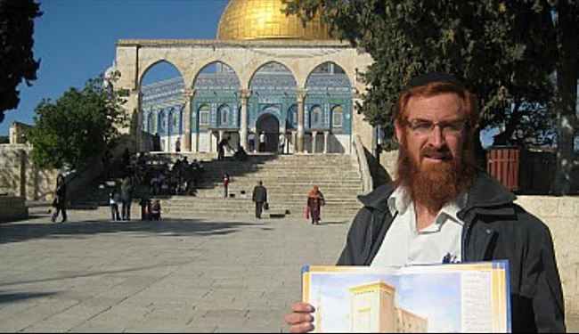 حمله صهیونیستها به مسجد الاقصی به سرکردگی یک خاخام