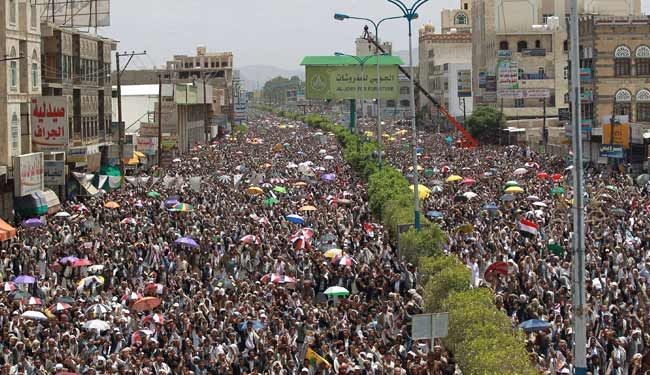 حركة انصار الله تدعو لتظاهرة حاشدة في العاصمة صنعاء