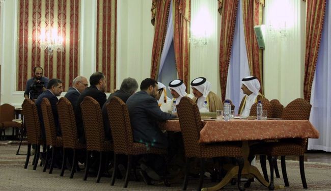 مباحثات سياسية بين إيران وقطر في طهران