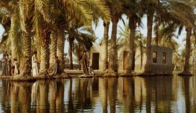 مناطق من البصرة في الصور
