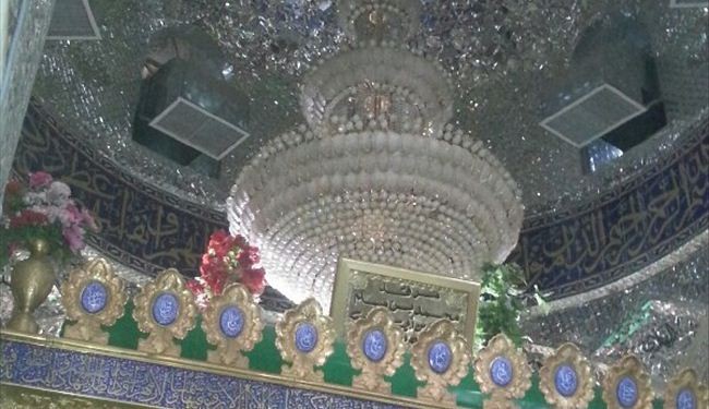 صور مزار ولدي مسلم بن عقيل ع في المسيب - بابل -العراق