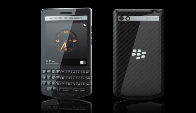 بلاكبيري تكشف عن هاتفها الذكي Porsche Design P’9983