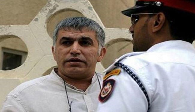 راهکار نبیل رجب برای مقابله با آل خلیفه