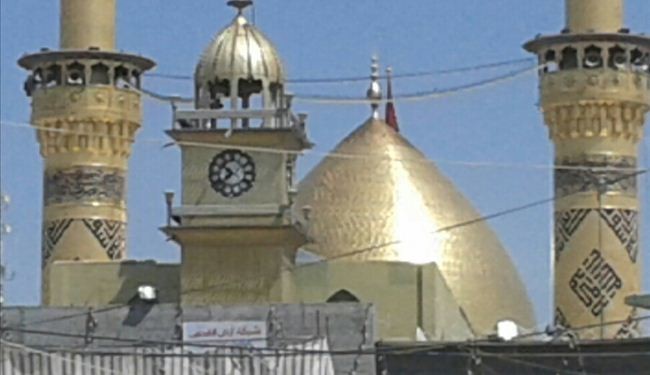 صور عن المراقد المطهرة للامام الحسين و ابي الفضل العباس عليهما السلام