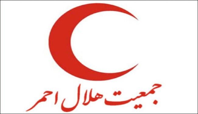 الهلال الاحمر الايراني يقدم مساعدات انسانية للعراق