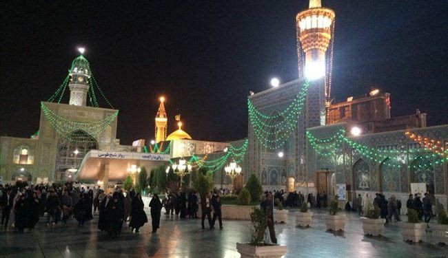مشهد الامام الرضا (ع) في عيد الاضحى المبارك