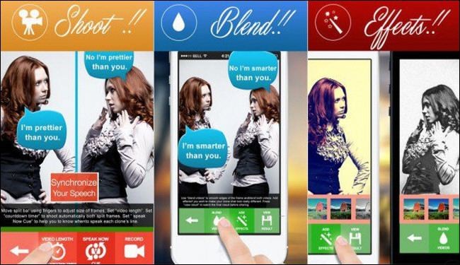 تطبيق لتصوير نفسك مرتين وكأنك تخاطب نفسك على أجهزة آيفون iPhone