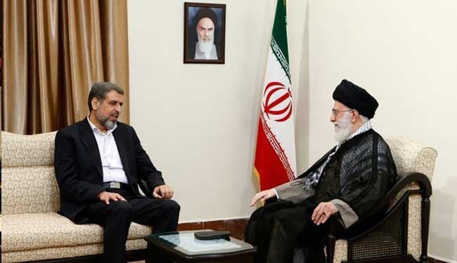دیدار دبیرکل جهاد اسلامی فلسطین با رهبر معظم انقلاب
