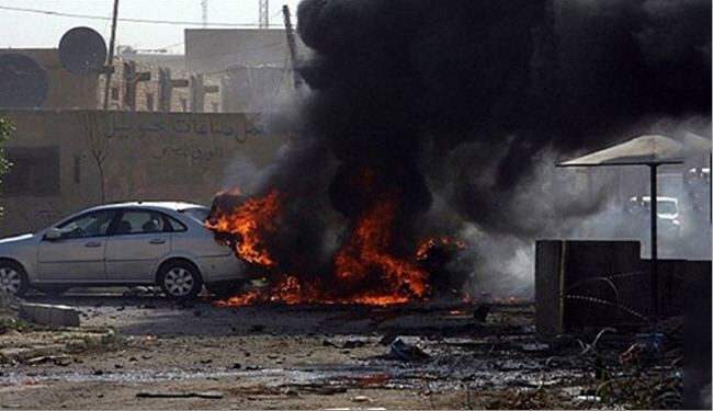 احراق سيارتين للقنصلية السعودية بالسويس المصرية