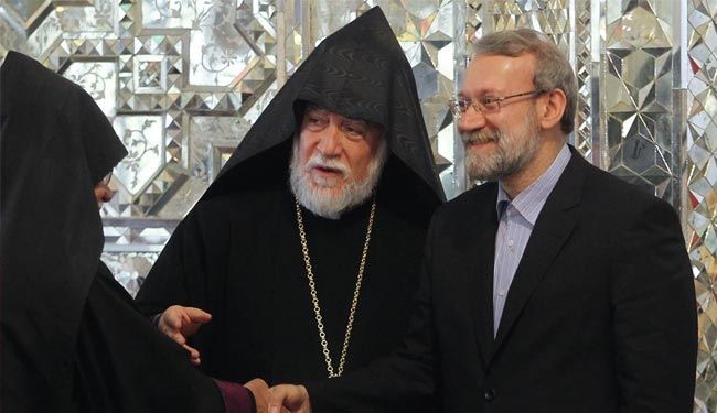 لاریجاني: الارهابیون لن یرحموا أیا من اتباع الادیان الالهیة