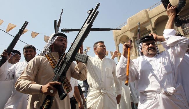 کنترل عشایر بر یکی از مناطق موصل