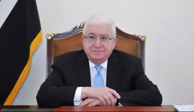 دیدار رئیس جمهور عراق با مراجع پیش از سفر عربستان