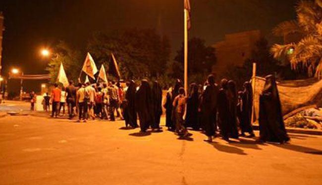 بالصور؛ مسيرات حاشدة بالبحرين وفاءاً لشهداء الأحساء