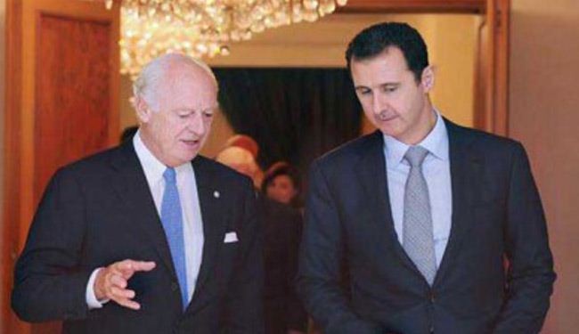 لماذا يتعاون الرئيس الاسد بإيجابية مع المبعوث الدولي الجديد ؟