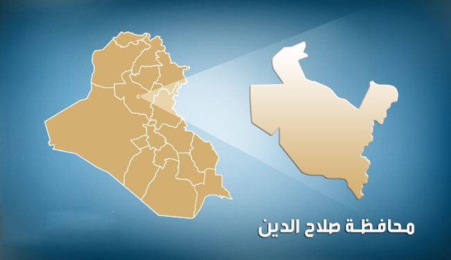 قائممقام قضاء بيجي العراقی يفتتح مبنى القائممقامية بعد تحريره