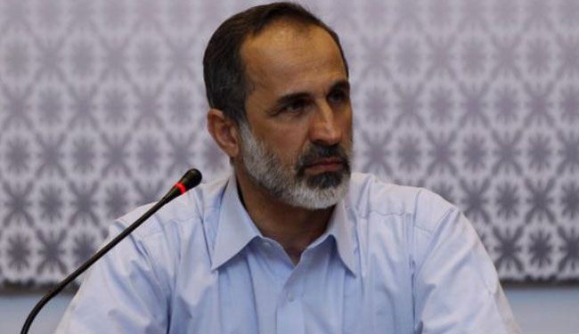 معاذ الخطيب :التفاوض هو خير الطرق، ولا شروط