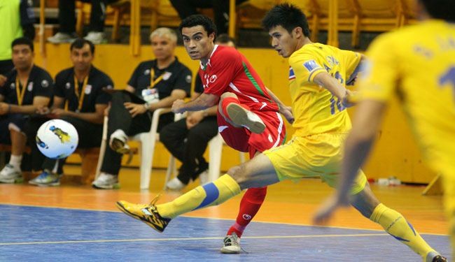 لاعب كرة خماسية إيراني، أفضل لاعب في آسيا لعام 2014