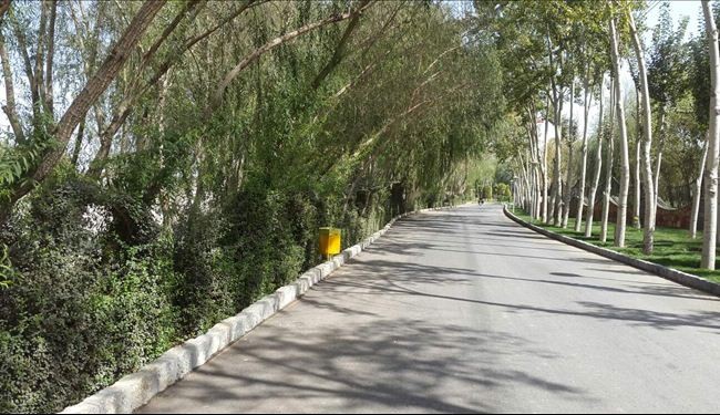 حديقه الزهور وحديقه الطيور .. اصفهان