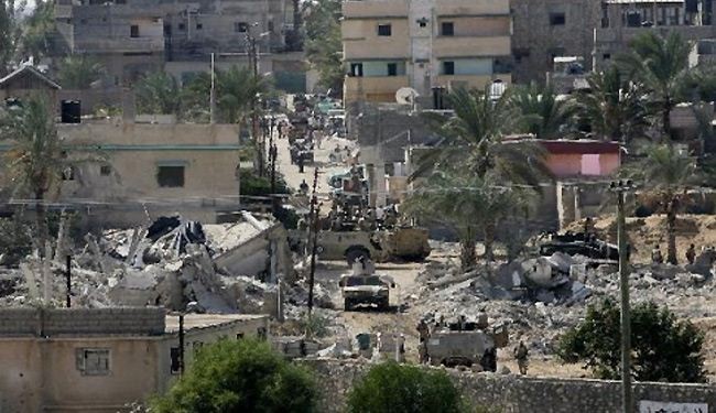 العفو الدولية تستنكر الاخلاء القسري لسكان حدود مصر مع غزة