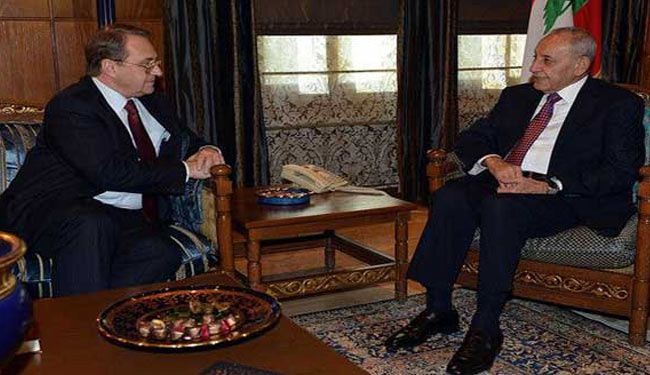 بوغدانوف: الشعب السوري هو صاحب قرار تقرير مصيره