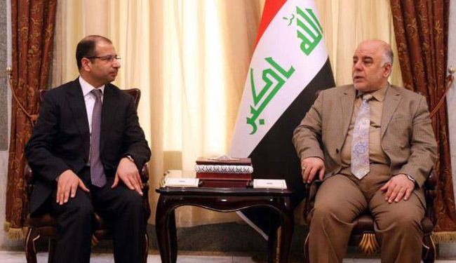 العبادي والجبوري يبحثان إسناد العشائر التي تقاتل 