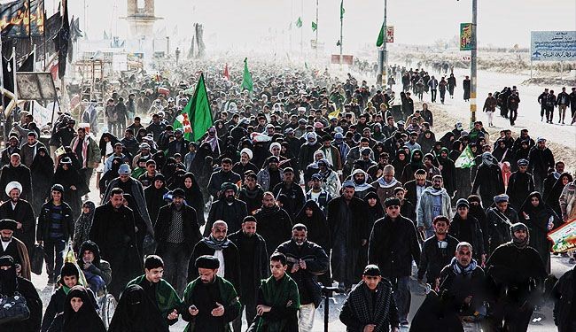 الملايين يواصلون التدفق على مدينة كربلاء المقدسة