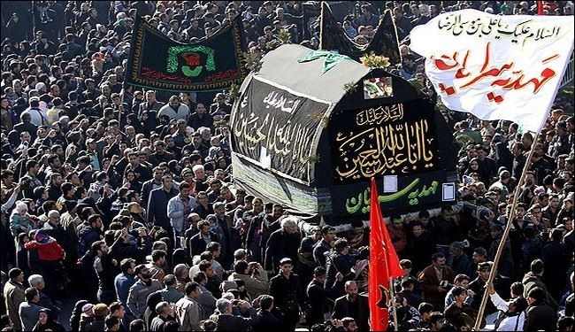 صور لمراسم أربعين الإمام الحسين (ع) بمدن ايران