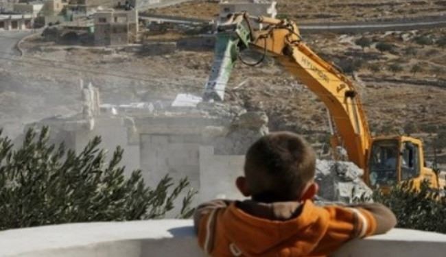 ادامه یهودی‌سازی قدس شریف با تخریب منازل فلسطینی