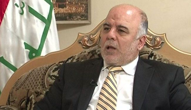 العبادي : انهزام الجماعات الارهابية بات واضحاً