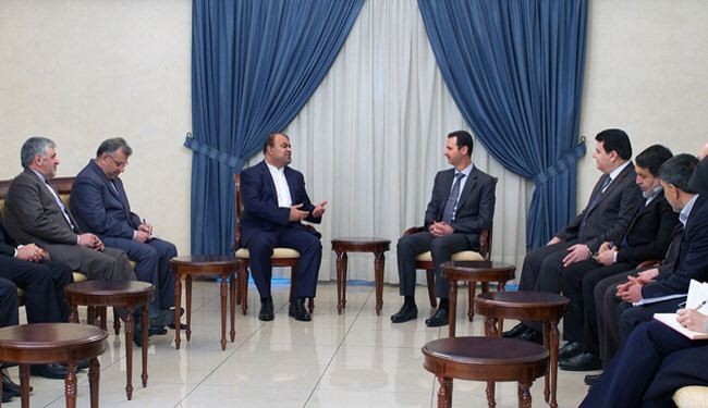 ماذا دار بين الأسد و رستم قاسمي خلال لقائهما بدمشق؟