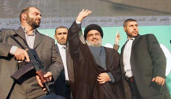 سید حسن نصرالله در جشن میلاد شرکت می‌کند