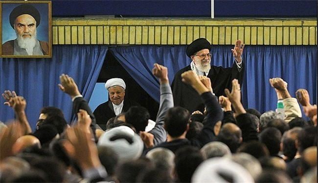 بالصور:استقبال قائد الثورة لضيوف مؤتمر الوحدة الاسلامية