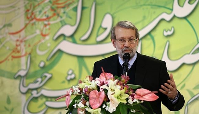لاريجاني يحذر الارهاب من الاحتكاك بايران