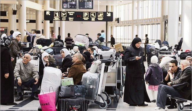لبنان شرط ویزای اتباع سوری را لغو کرد