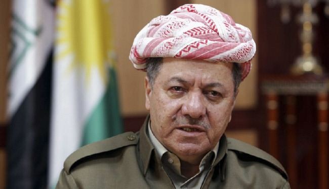 بارزاني: الحدود الجديدة للمنطقة ترسم بالدم