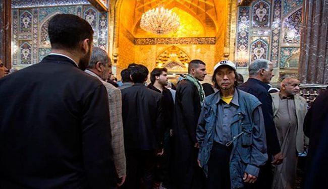 زائر الإمام الحسين (ع) من الصين