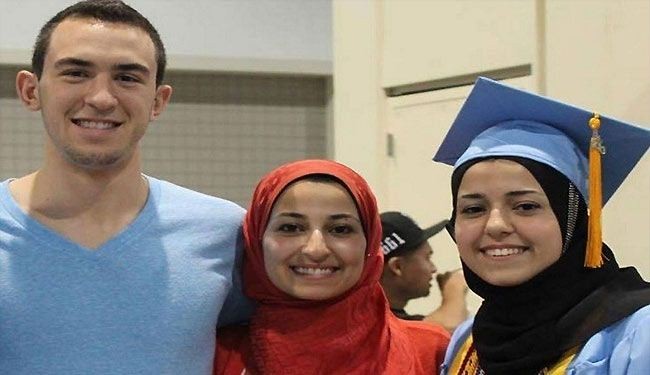 وقفة احتجاجية اثر مقتل اسرة مسلمة في اميركا