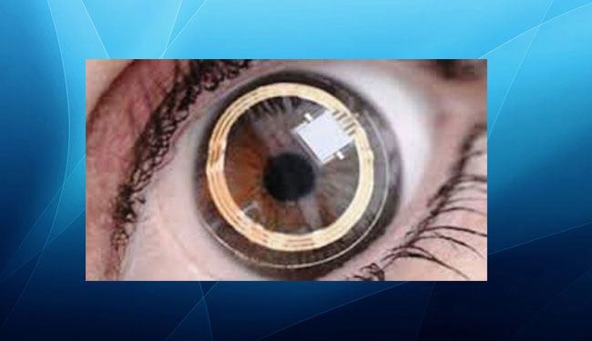 عدسات لاصقة مزودة بتلسكوب