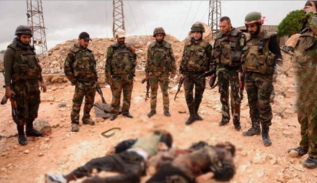 الجيش السوري يقتل اعدادا كبيرة من المسلحين بريفي حلب وادلب