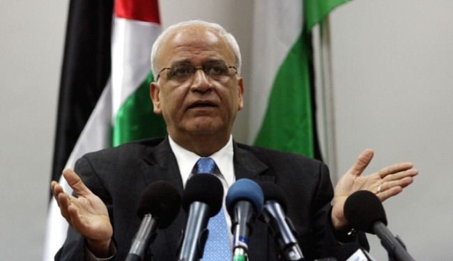 عريقات يتهم اسرائيل بالسعي الى تدمير السلطة الفلسطينية