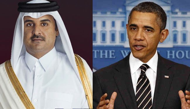 هل يصارح أوباما امير قطر بخطورة اللعب بورقة الارهاب؟