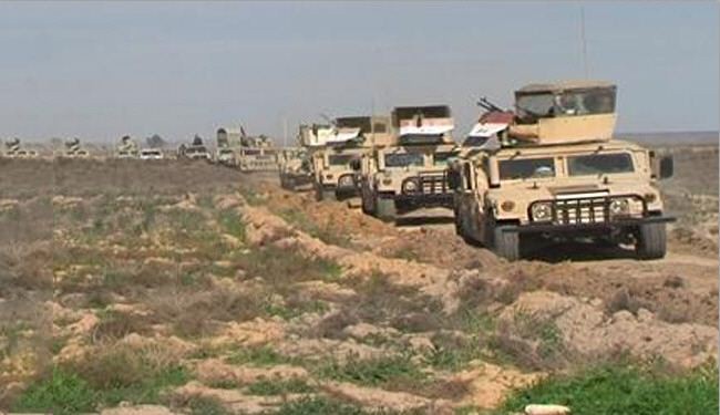 تطهير منطقتين بين ديالى وصلاح الدين من سيطرة 