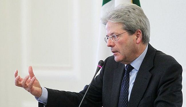 جنتيلوني: الاتفاق النووي يعزز دور ايران البناء