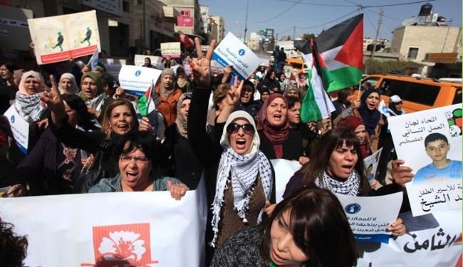 جيش الاحتلال يفرق مسيرة نسوية في ذكرى 