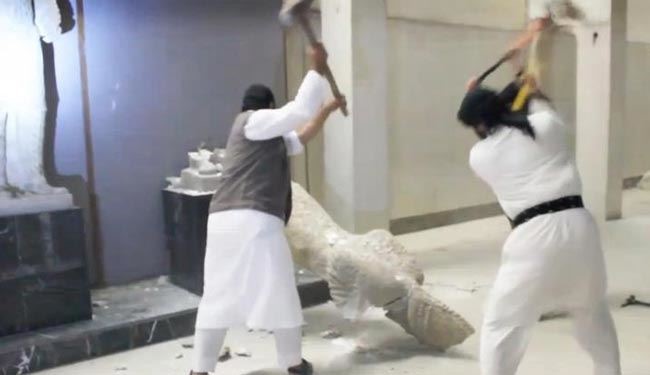 تخریب آثار باستانی عراق ادامه دارد