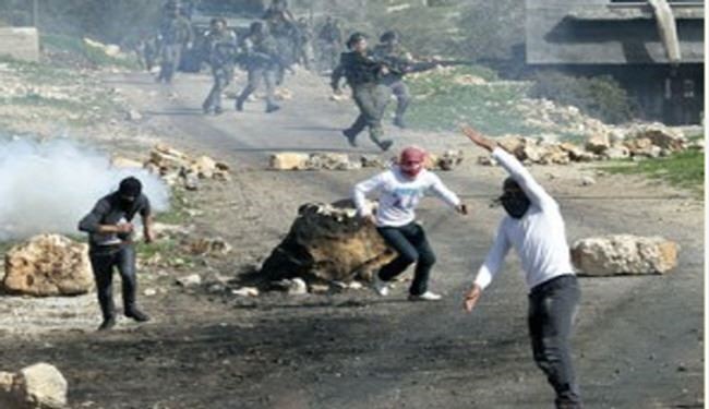 زخمی شدن چند فلسطینی در درگیری با نظامیان صهیونیست