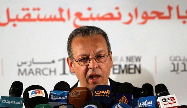 بنعمر يقترح نقل الحوار اليمني إلى المغرب